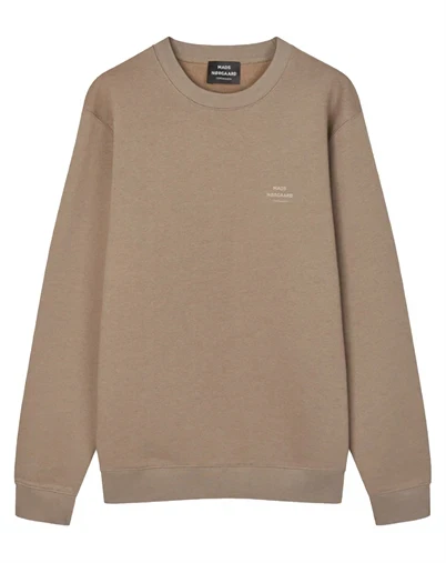 Mads Nørgaard - Standard Crew Sweatshirt - Walnut 
